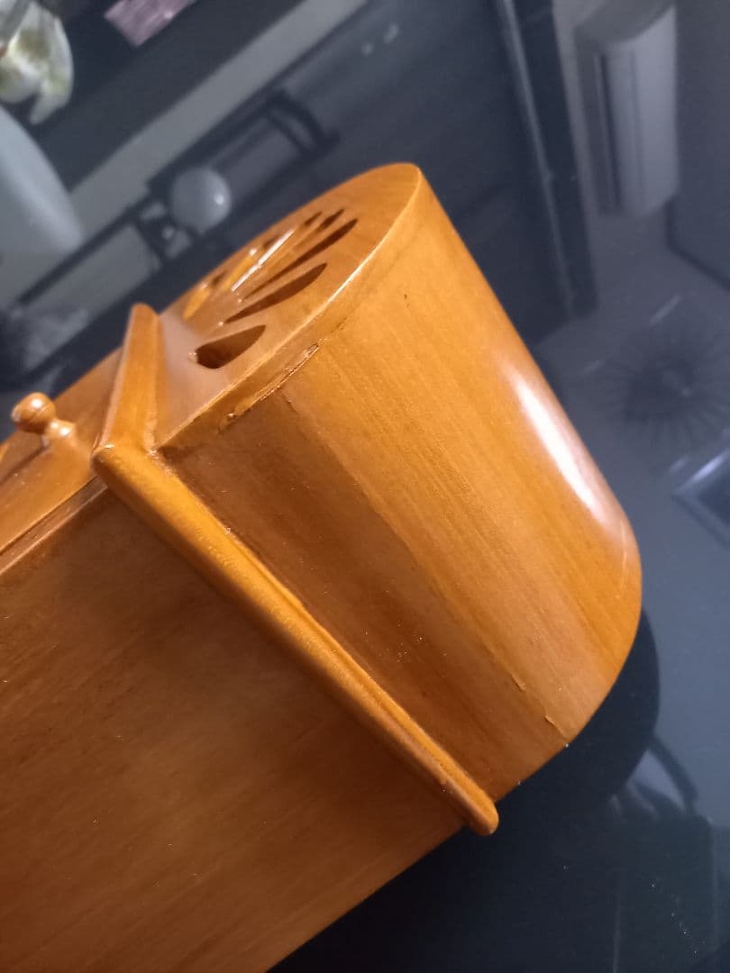 アンティーク　チーク　フレンチ　アーチ　トップ　スモール　ドロワー