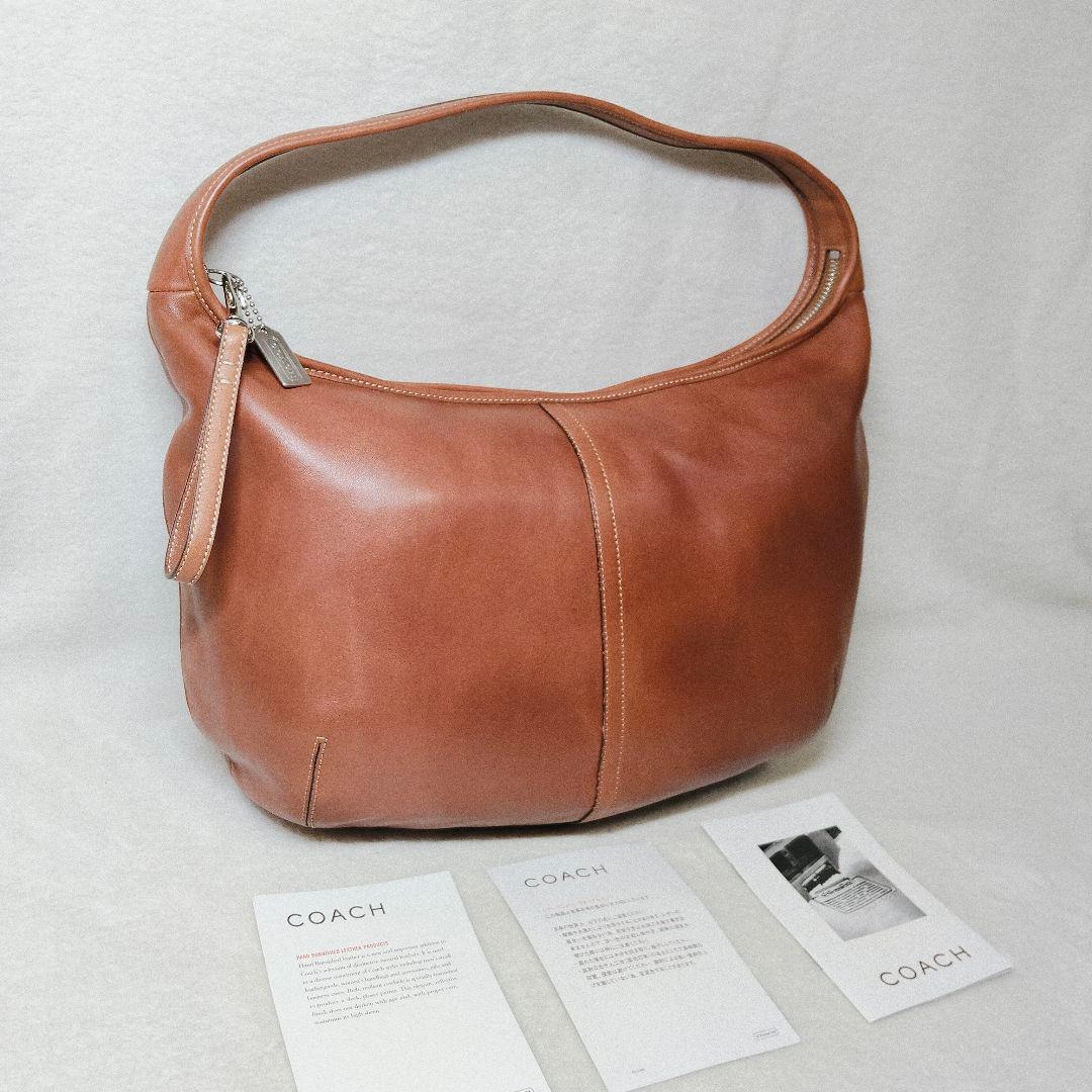COACH コーチ ショルダーバッグ ハーフムーン レザー ワンショルダー