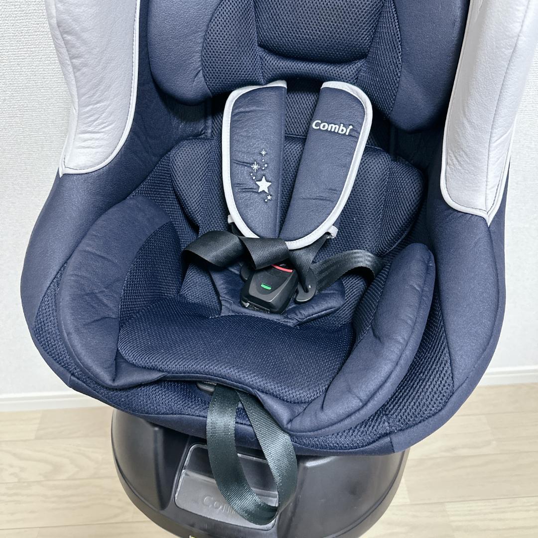 【美品】Combi コンビ クルームーヴ シンプライト シートベルト固定