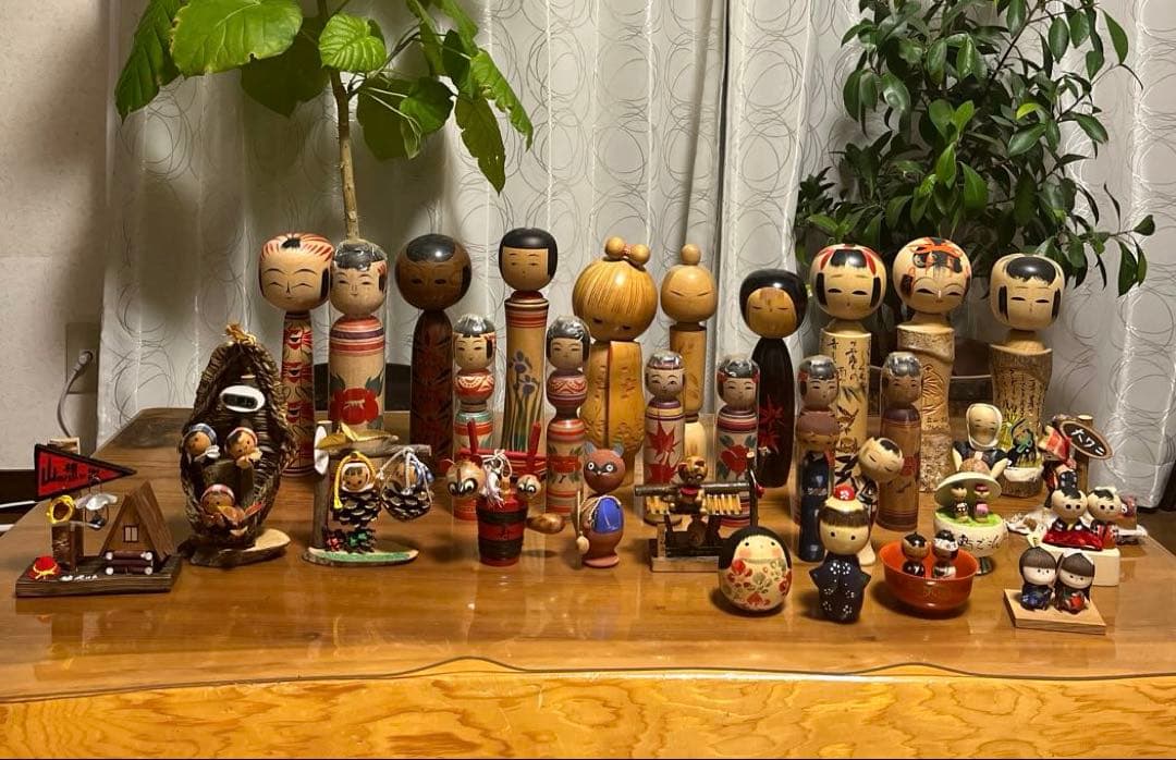 昭和レトロ　こけし　人形　伝統　まとめ売り
