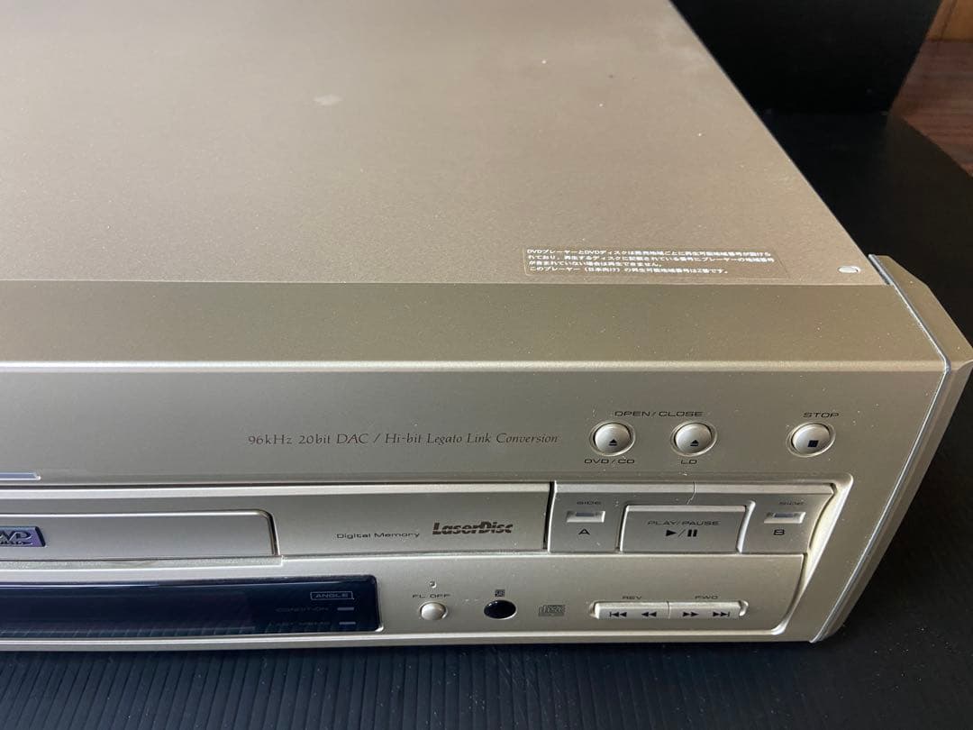 リモコン付属　パイオニア　Pioneer レーザーディスクプレーヤー　DVL-9