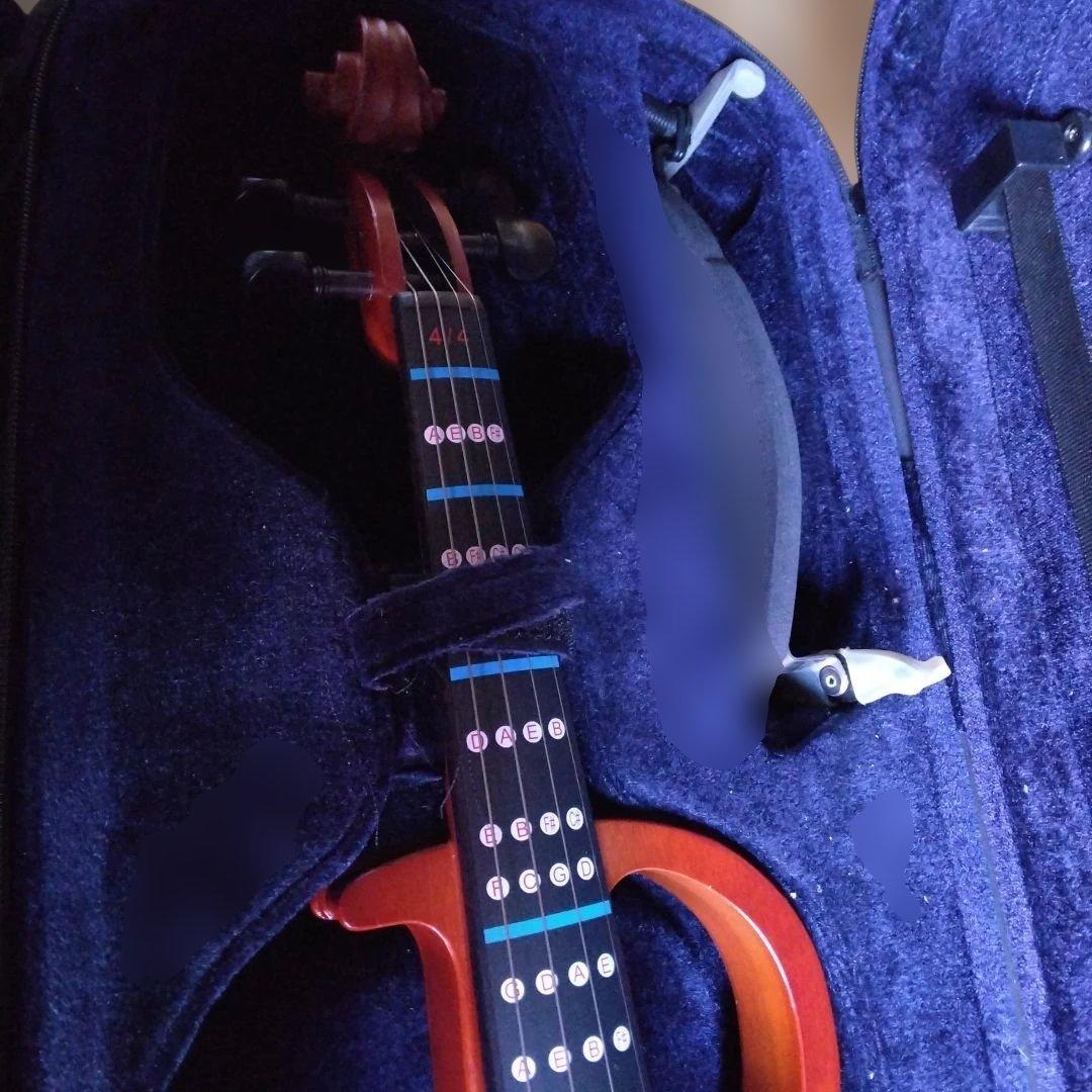 VALENTE EVN-37 エレキバイオリン 弦楽器 ケース 弓付属