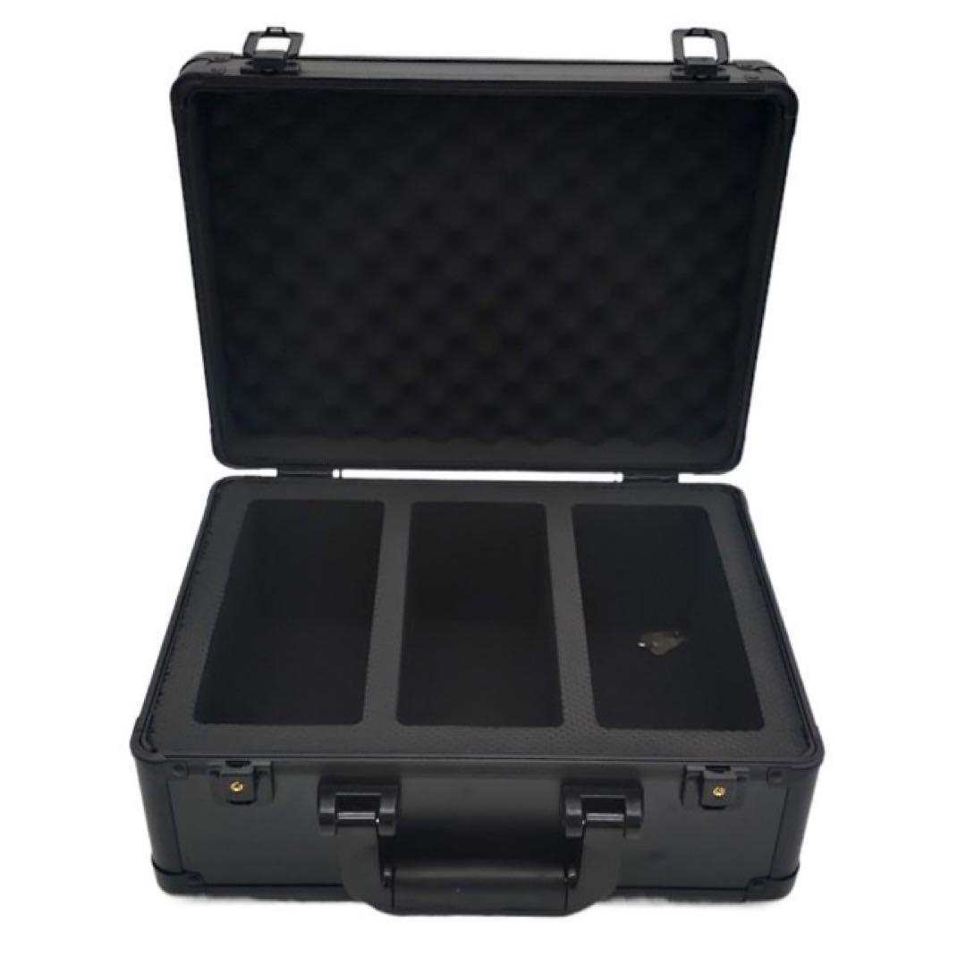 PSA BGS 鑑定済み用 アタッシュケース ストレージボックス アルミ製　3列