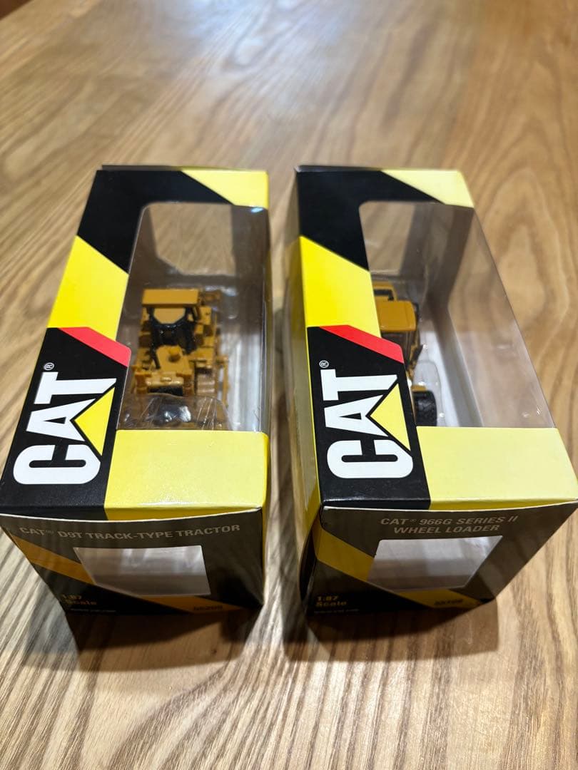 CAT D9Tトラクター＆966Gホイールローダーセット