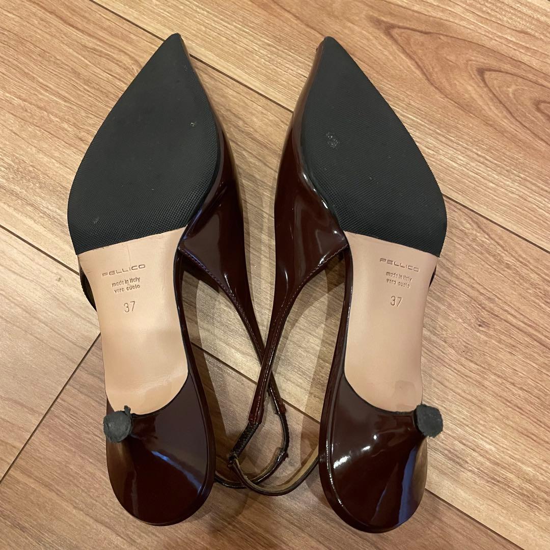 定番人気　PELLICO ペリーコ　バックストラップパンプス