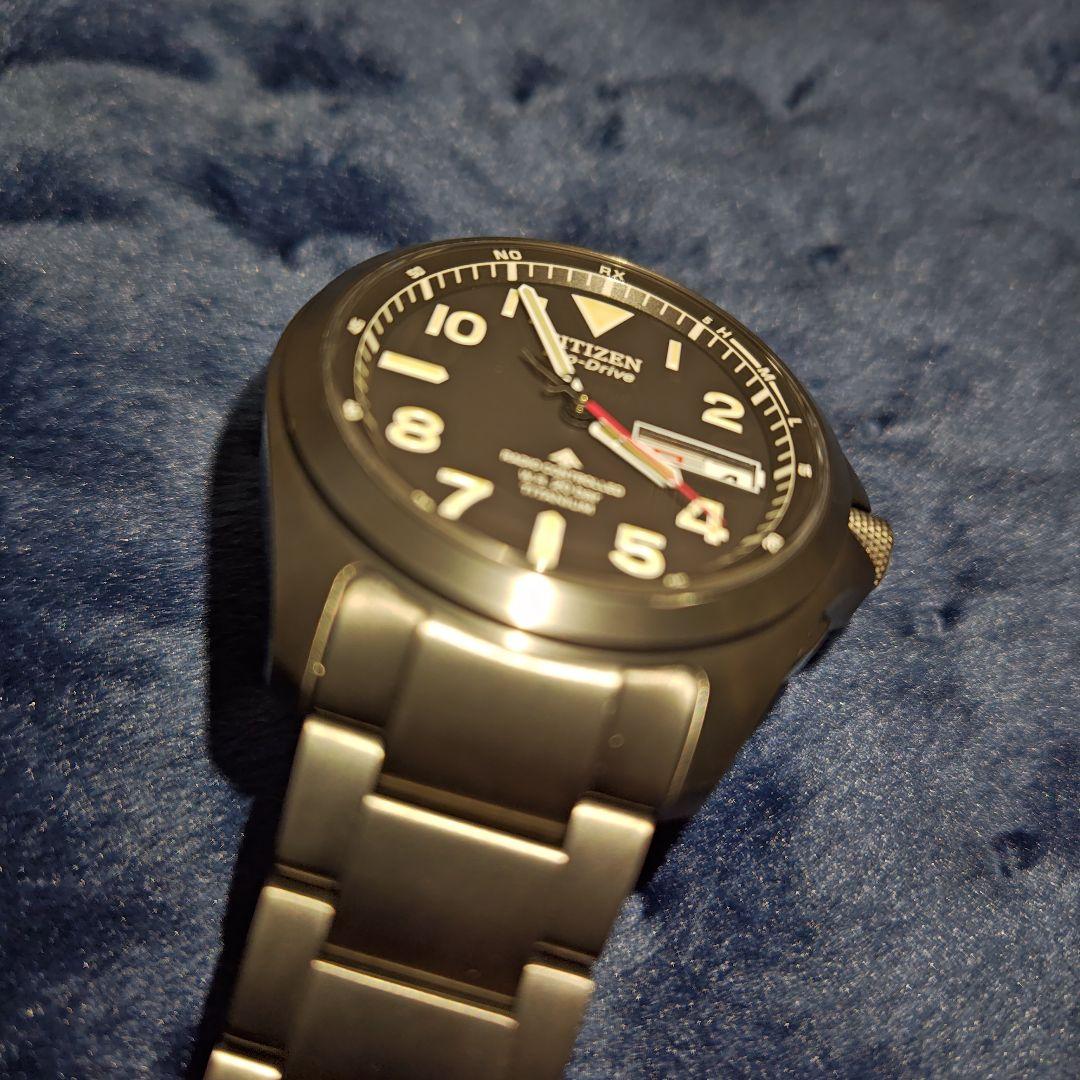 CITIZEN PROMASTER 腕時計 チタン製　AT6085-50E