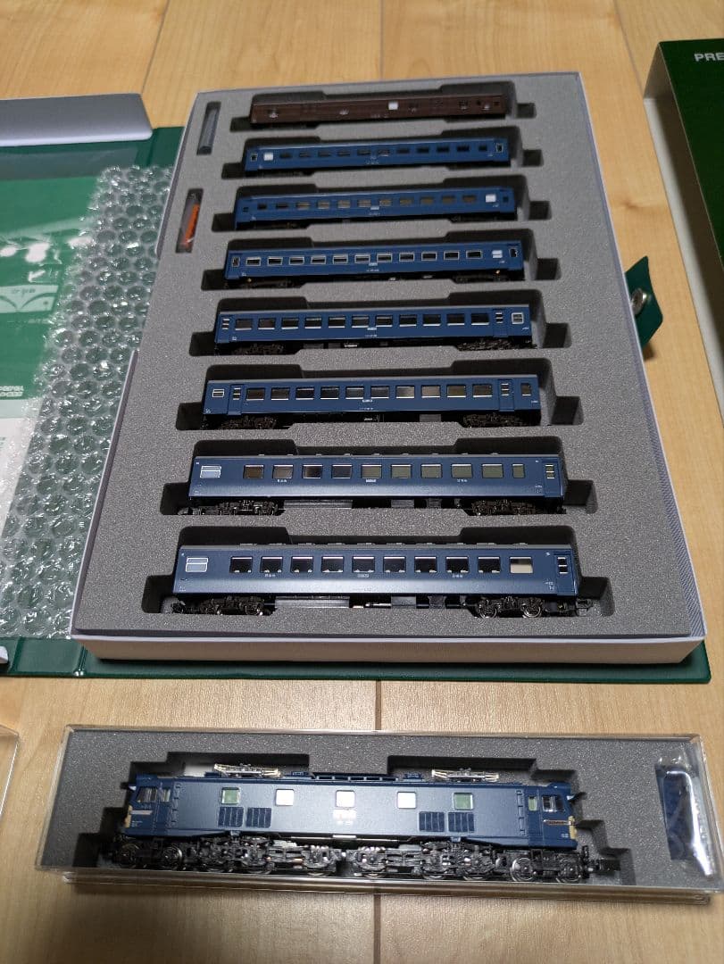 夜行鈍行「はやたま」８両セット　と EF58 　竜華機関区