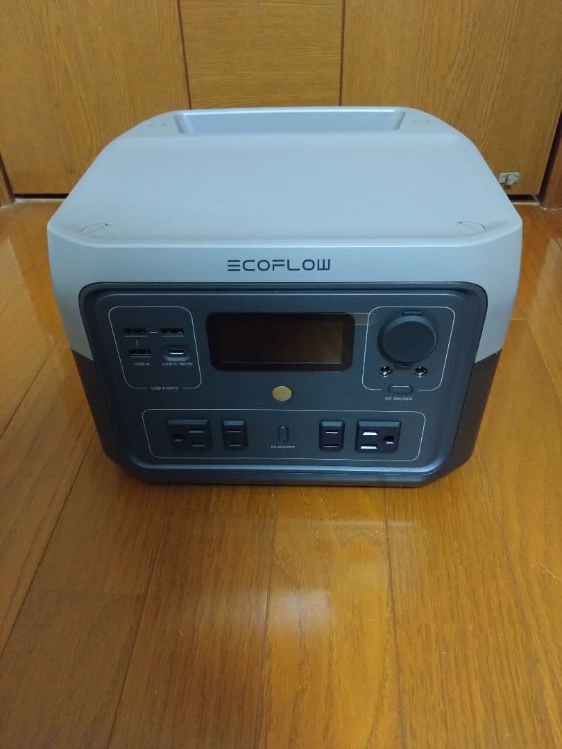 EcoFlow 2 ポータブル電源 ソーラーパネル付き 新品未使用