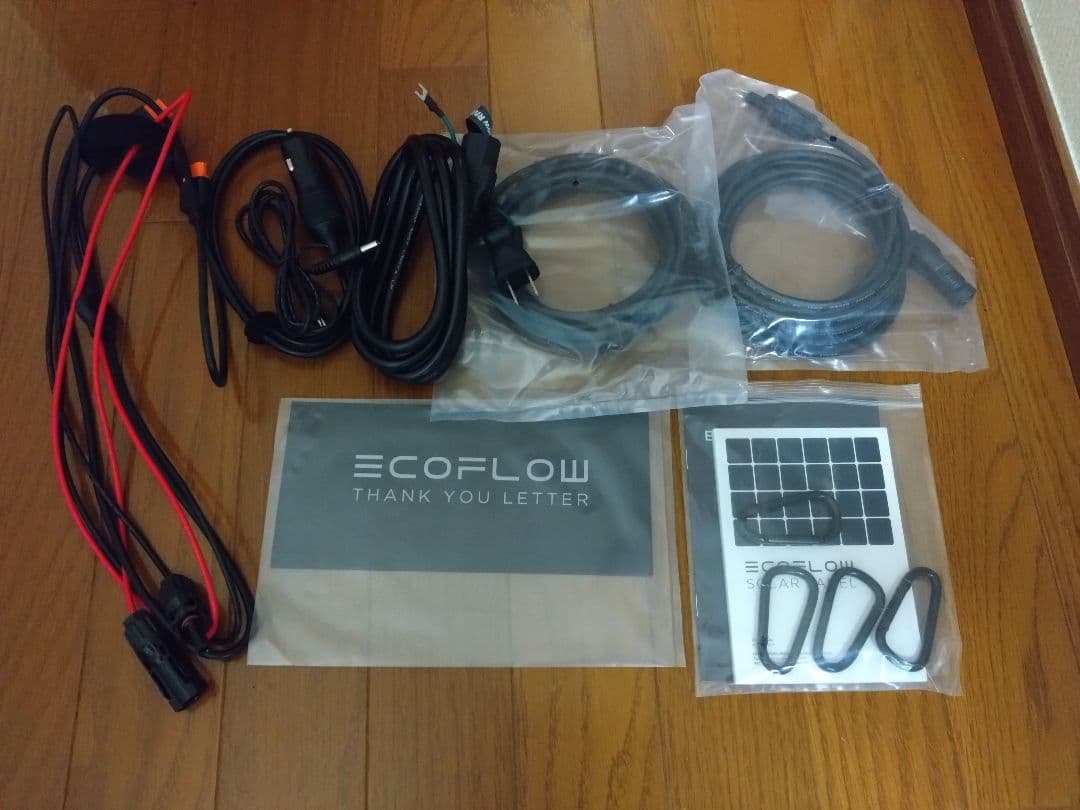 EcoFlow 2 ポータブル電源 ソーラーパネル付き 新品未使用