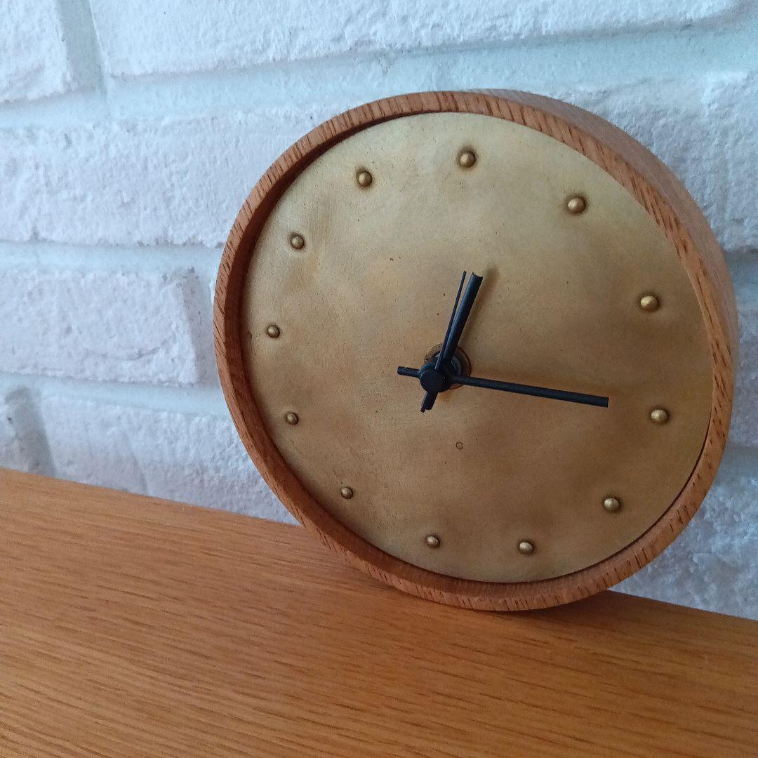 【専用出品】DRAMA STUDIO ドラマスタジオ オーク真鍮 掛け時計