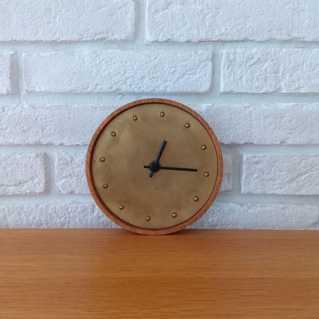 【専用出品】DRAMA STUDIO ドラマスタジオ オーク真鍮 掛け時計