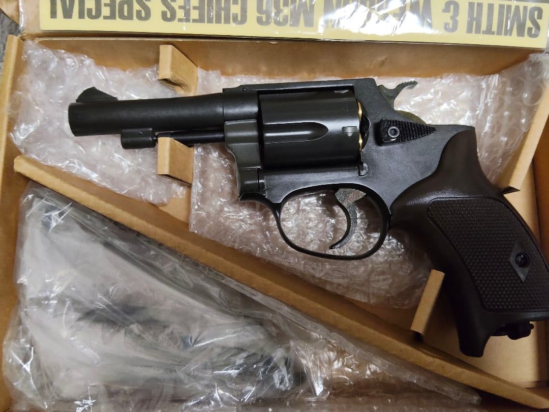 HWS J-Police 38S リボルバー　3インチ　ナチュラルヘビーウェイト