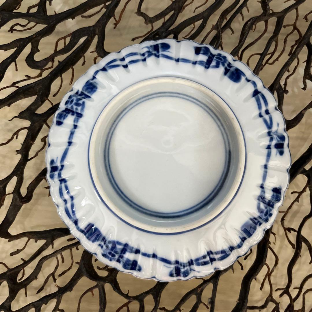 骨董　古伊万里　古瀬戸　大聖寺伊万里　印判手　青磁　豆皿５種　バラ売り不可