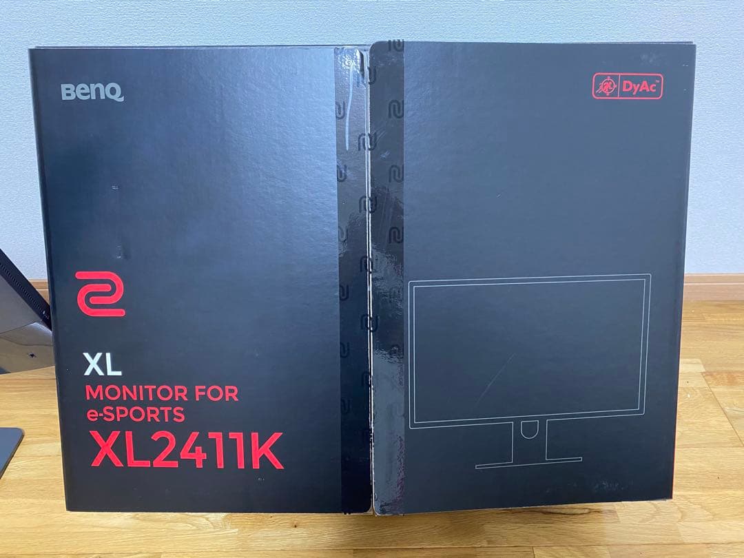 BenQ XL2411K ゲーミングモニター 144Hz 1ms おまけ