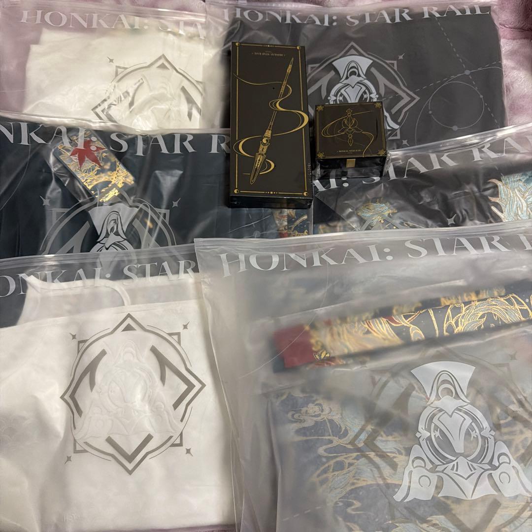 即購入◎ 崩壊：スターレイル　丹恒・飲月イメージシリーズ　アパレル　8点セット