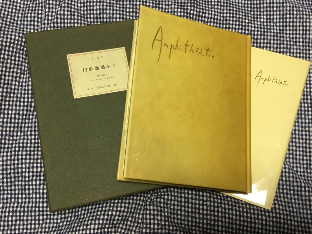 ⭕️レオノール・フィニー　銅版画2葉　サイン　『円形劇場から』辻邦生定価8万5千円