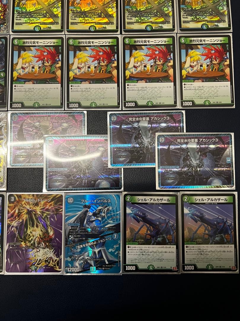 デュエルマスターズ　高レート　フィオナアカシックデッキ　スリーブ付き　即日発送