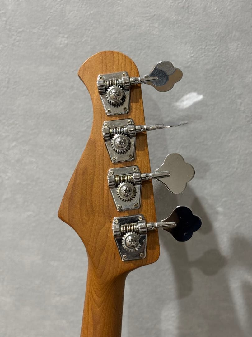 Bacchus BJB-2-RSM/M OWH エレキベース ケース付き