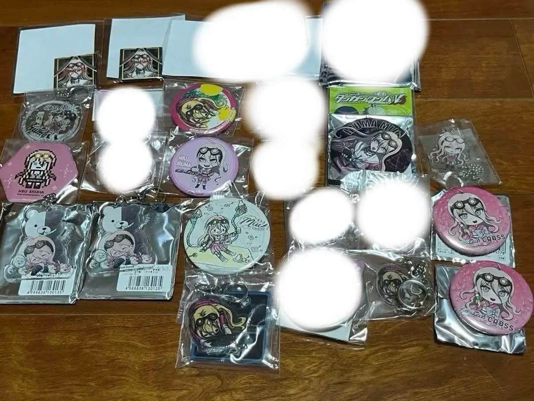 ダンガンロンパ 入間　グラフアート　すやきゃら　　　遺影缶バッジ