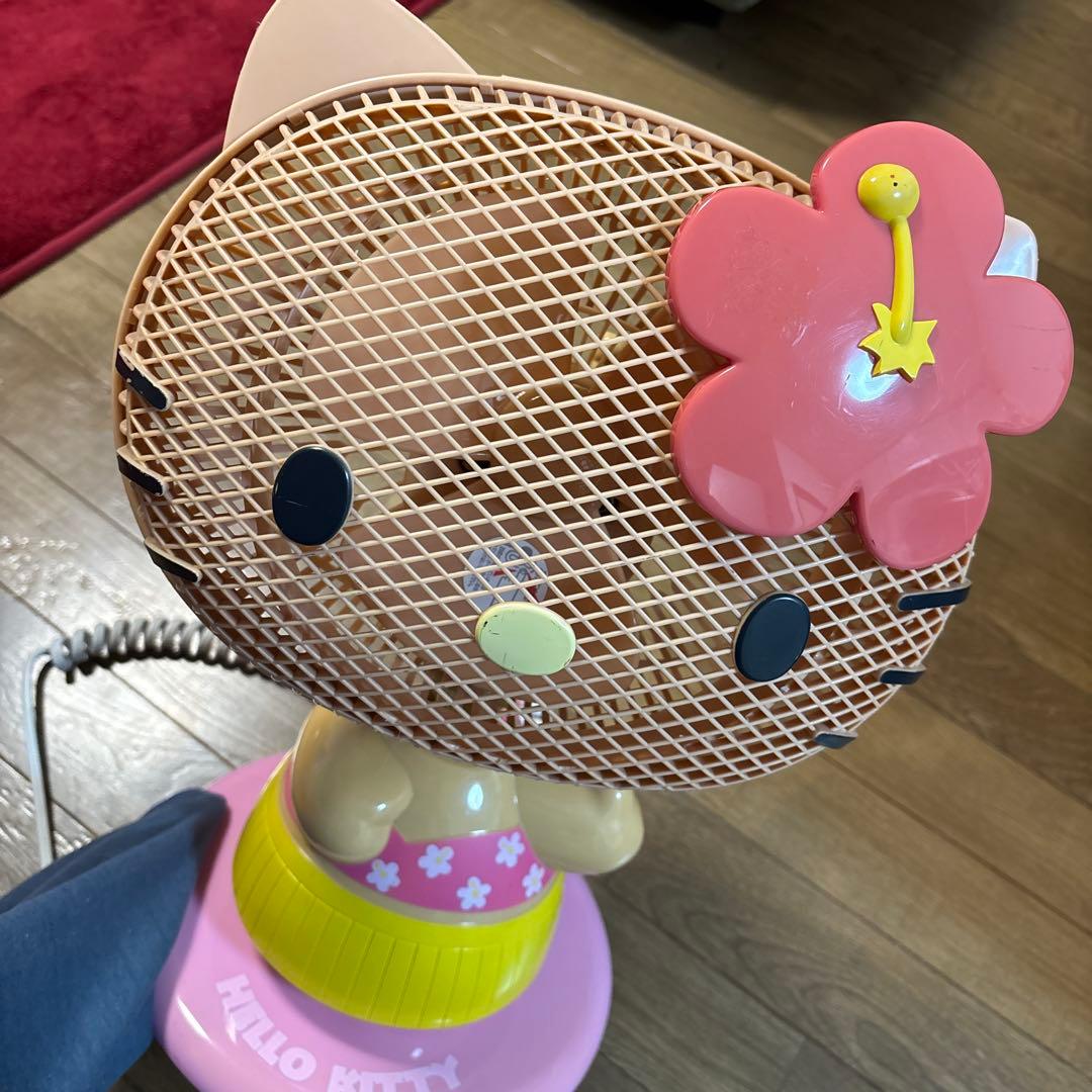 星*奨様 ✴︎日焼けハローキティ✴︎卓上扇風機