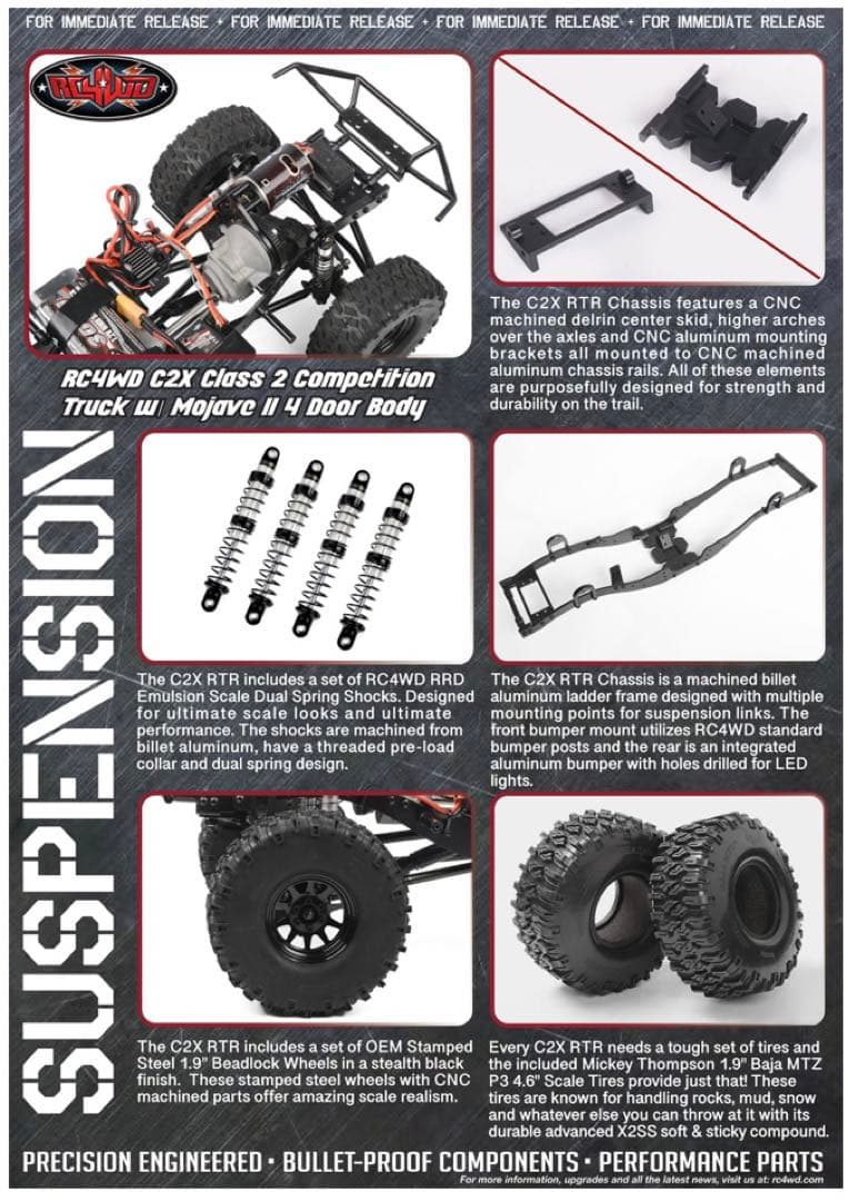 新品未開封RC4WD C2X Class 2 Competition Truck