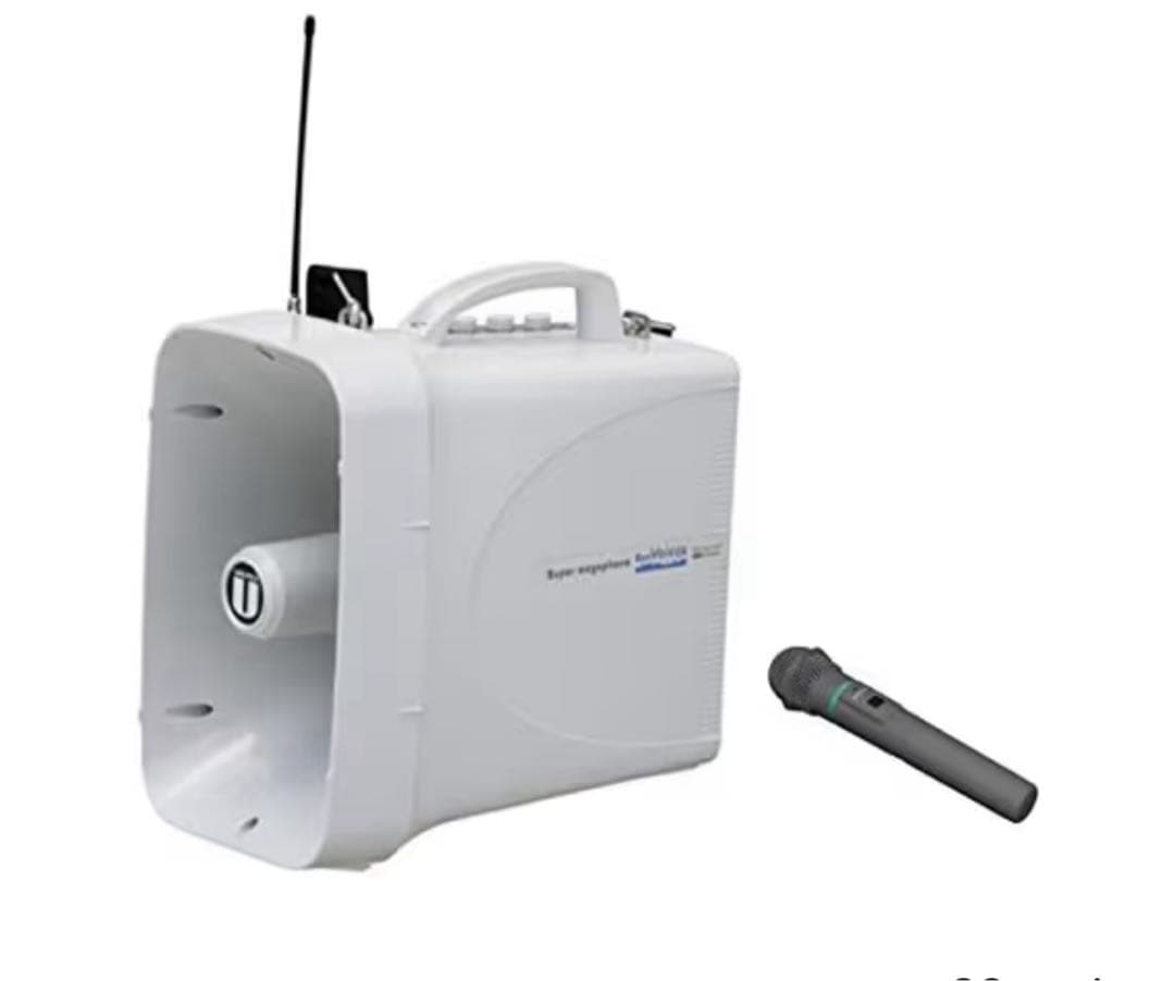 【新品・未使用】ユニペックスUNI-PEX TWB-300 拡声器　マイク付き