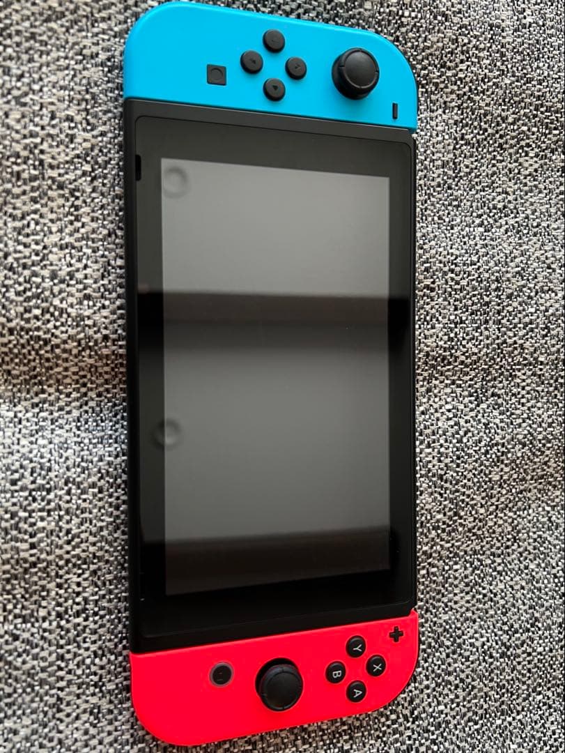 Nintendo Switch 本体 青/赤 充電器・ケーブル付き