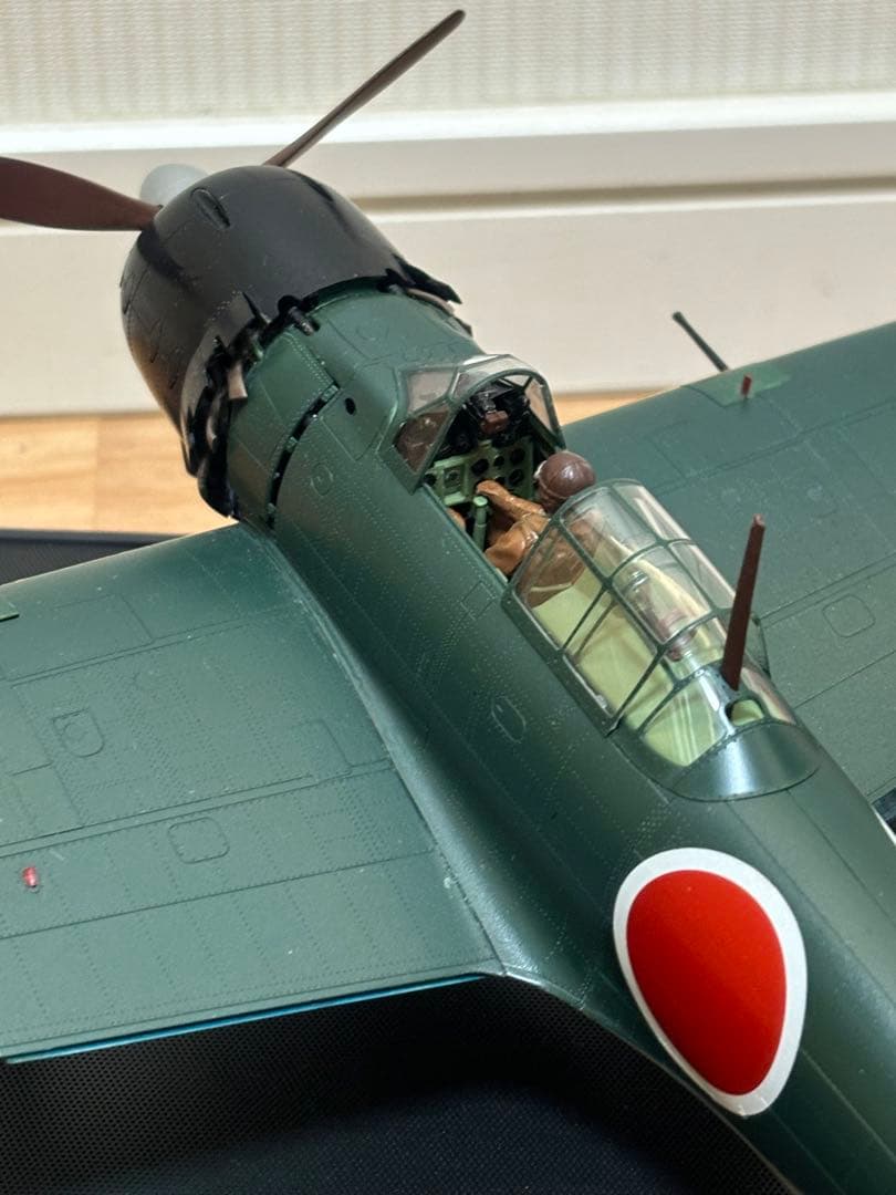 タミヤ 1/32 零戦52型 リアルサウンド・アクションセット 完成品 ジャンク