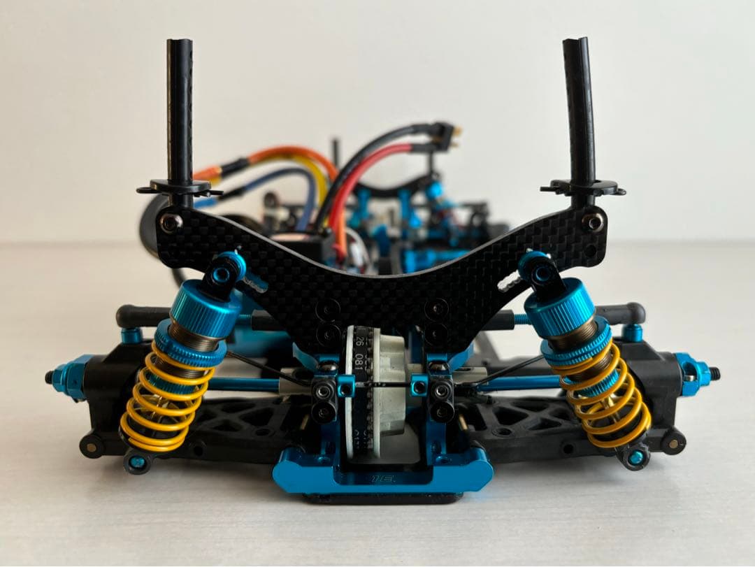 限定版　タミヤ TRF417X シャーシキット　メカ付き、新品予備フレーム付