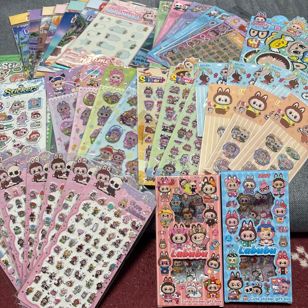 らぶぶ シール ダイヤモンドアート大量詰め合わせセット