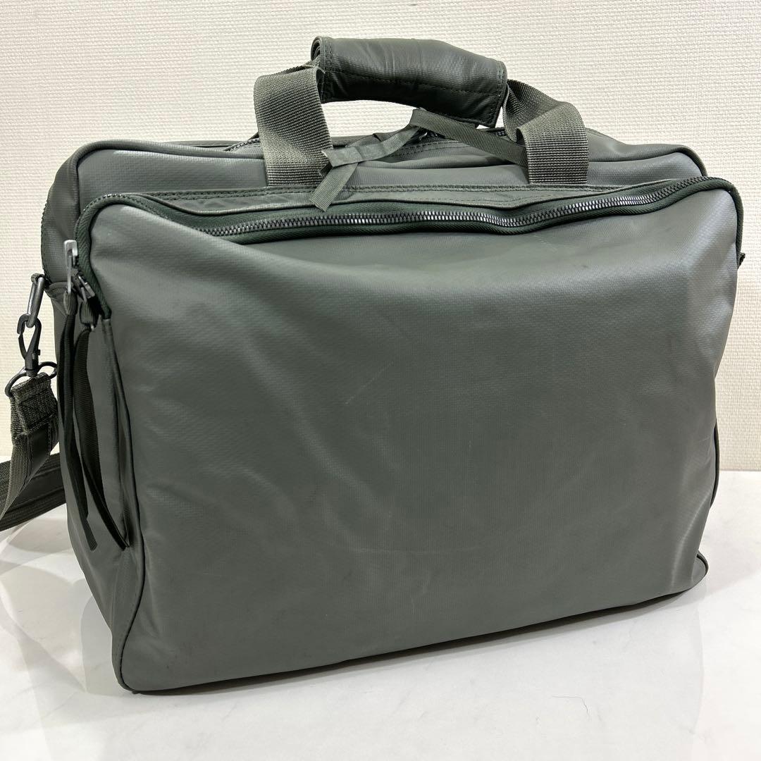 LUGGAGE LABEL ラゲッジレーベル　カーキ ビジネスバッグ　拡張