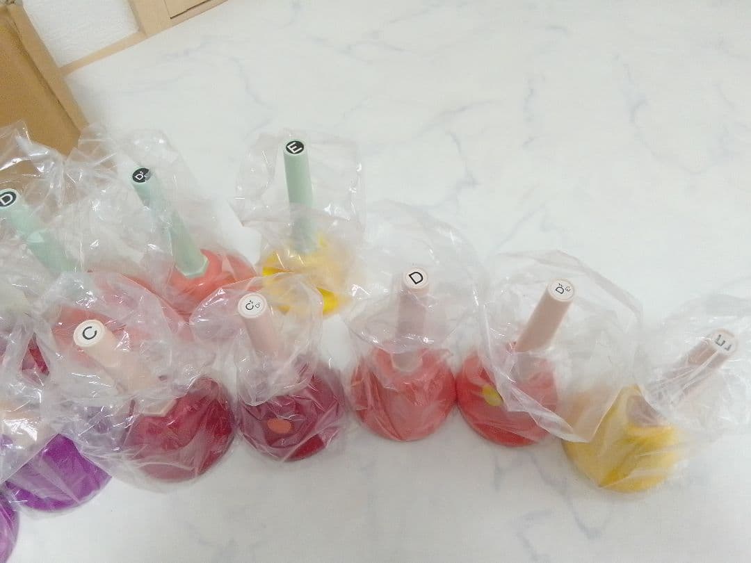 ☆未使用☆ ウチダ ミュージックベル MB-C 20音 カラー ハンドベル