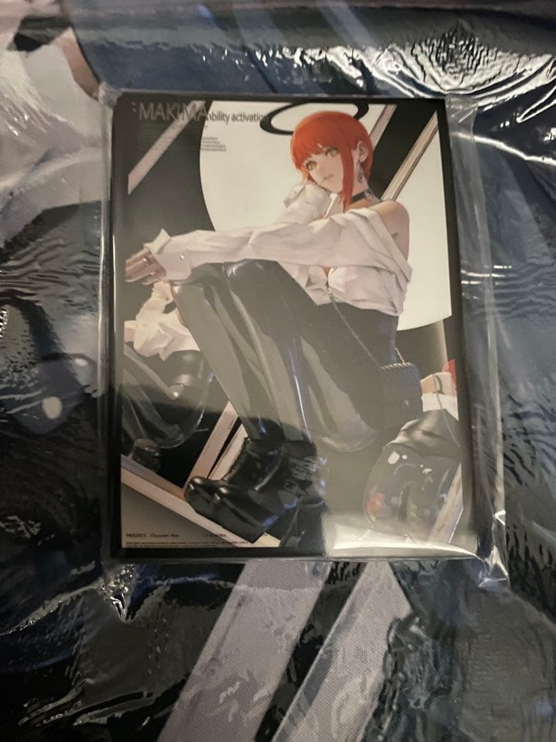 【絶版品】　チェンソーマン　マキマ　雑誌　スリーブ&プレイマット　セット