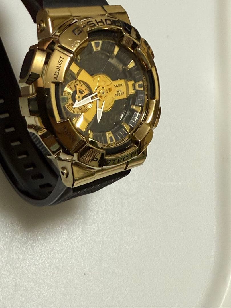 腕時計◆CASIO カシオ G-SHOCK GM-110G ゴールド