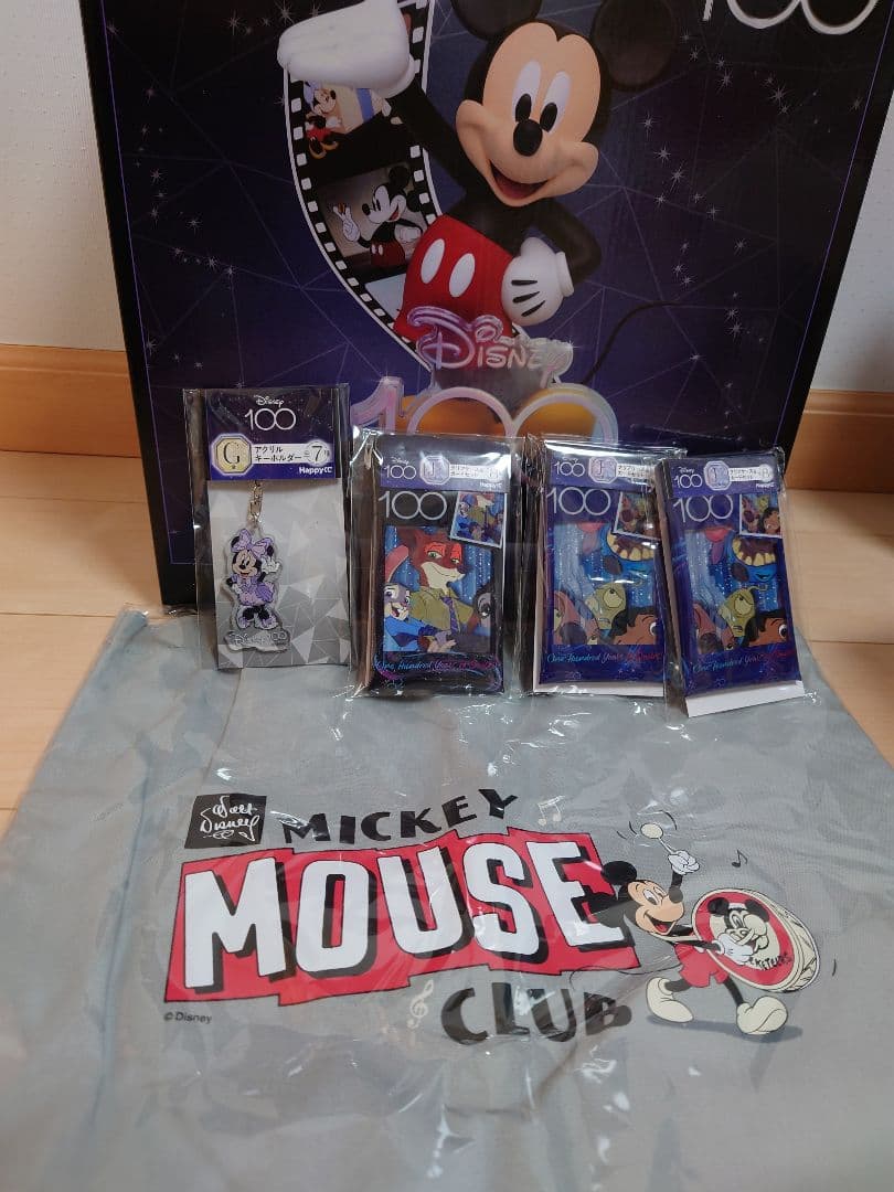 ディズニー100周年　ハッピーくじ　ラストワン賞　ディズニーフィギュア