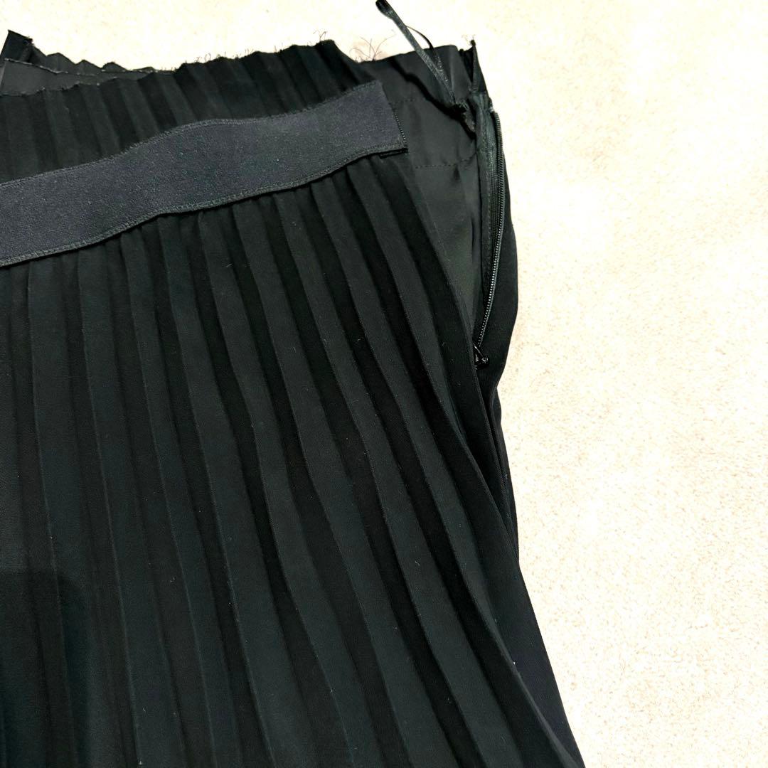 バレンシアガ 正規 ロゴプリーツスカートBALENCIAGA