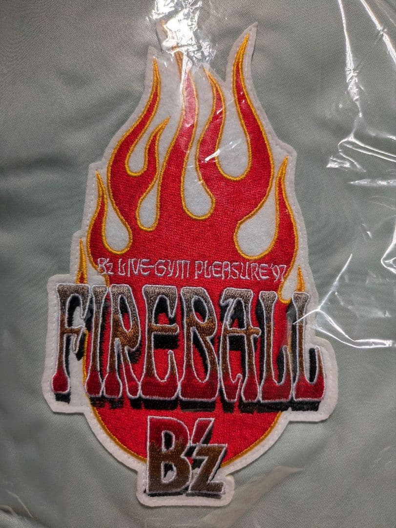 B'z 復刻ブルゾン　Mサイズ　FIREBALL 限定　LIVE-GYM