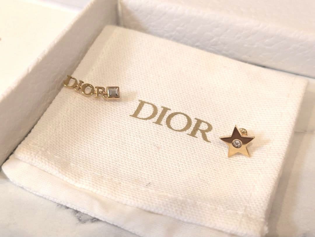 Dior 星型ピアス　イヤーカフのセット