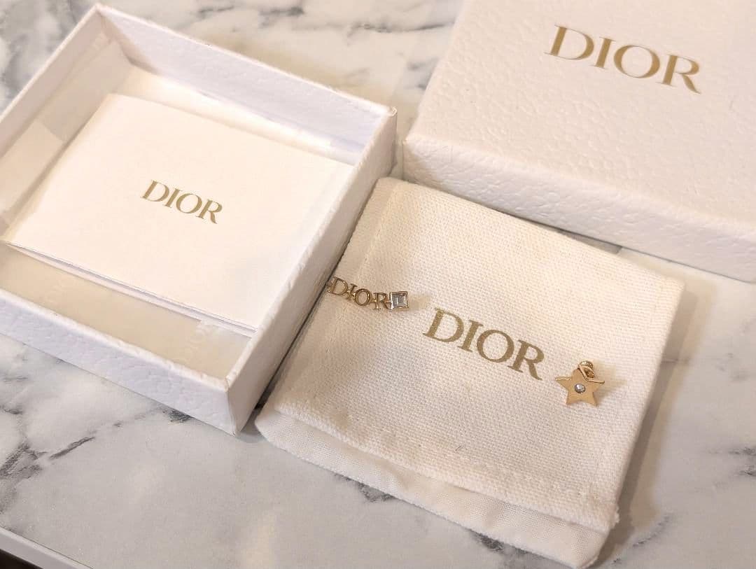 Dior 星型ピアス　イヤーカフのセット