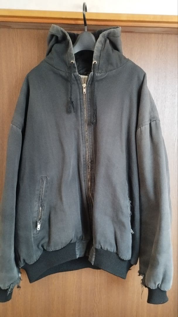 ボロの美学！雰囲気系 ダック地アクティブジャケット カーハートワーク系