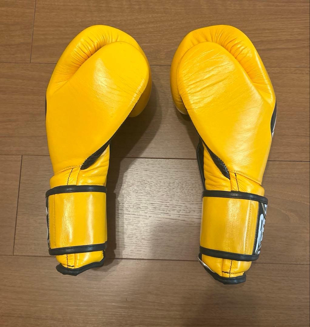【美品】REYES 14oz　グローブ　黄色　イエロー