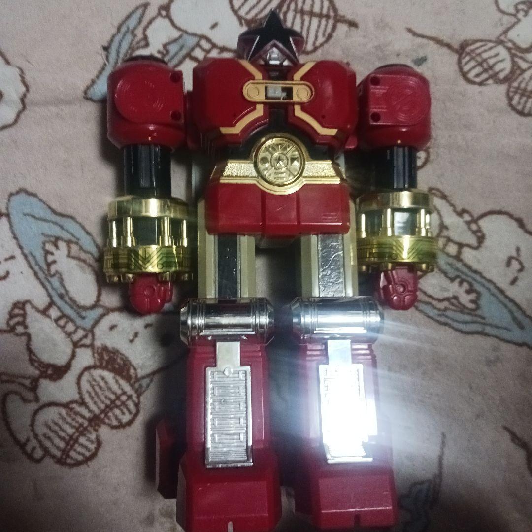 超力戦隊オーレンジャー　DX オーレンジャーロボ　レッドパンチャー付　中古品