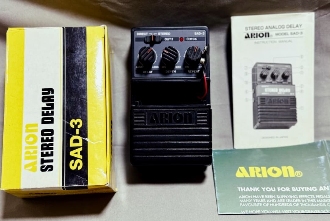 ARION アリオンSCH-Zコーラス＋SAD-3アナログディレイ中古