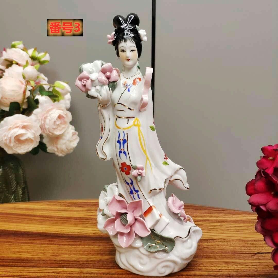 七仙女セラミックス人物置物(計7体)