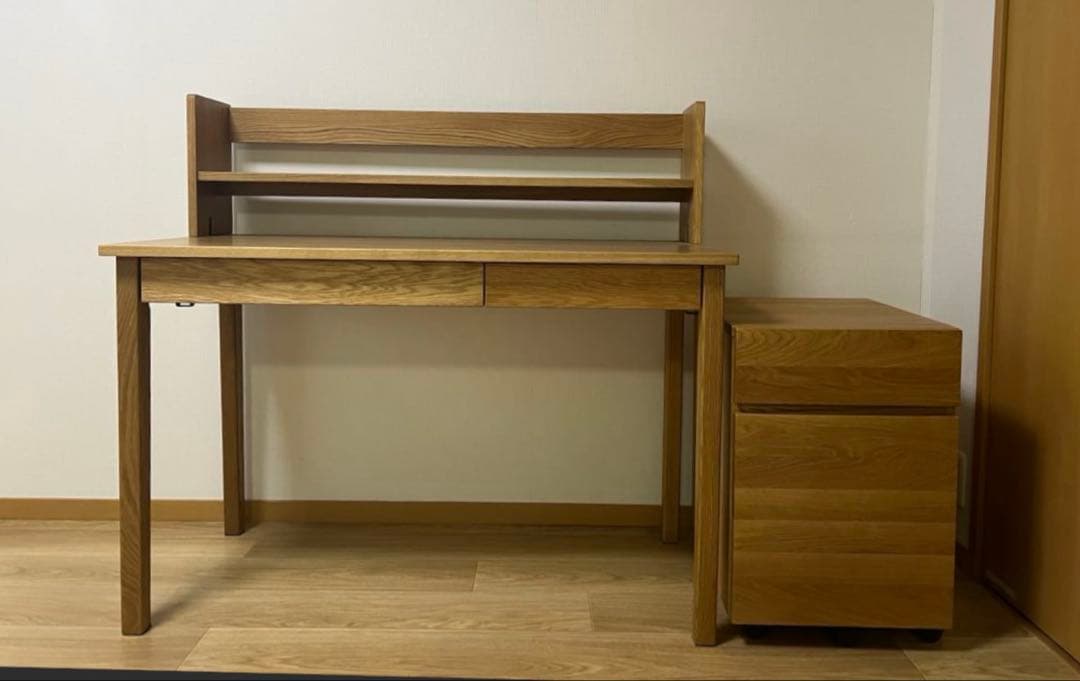 MUJI 無印良品 上置き棚※デスク、キャビネット別売り