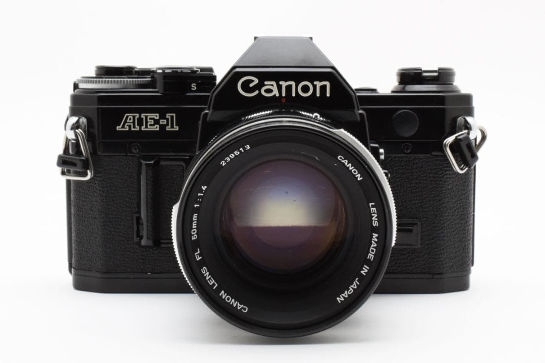 キャノン　Canon AE-1 FL 50mm F1.4《鳴き無し・完動品》
