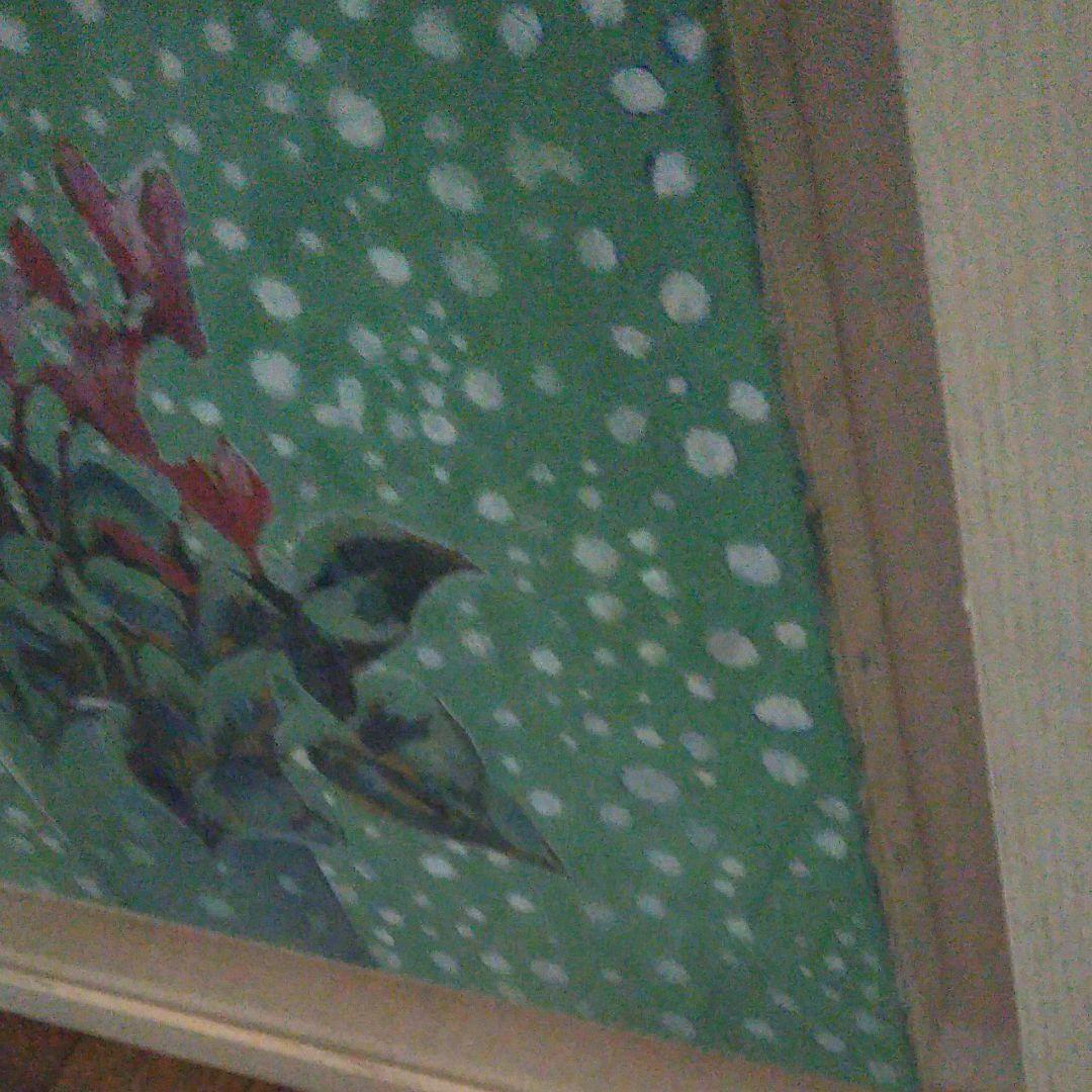 シクラメンの油絵