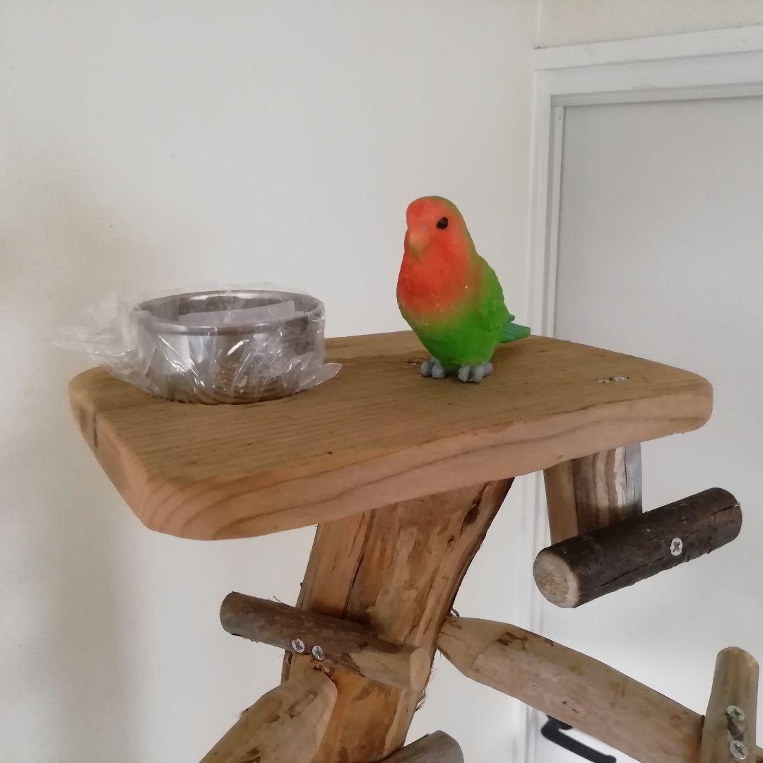 瑛 バードアスレチックジム大型 天然木 自然木 流木 止まり木 インコ