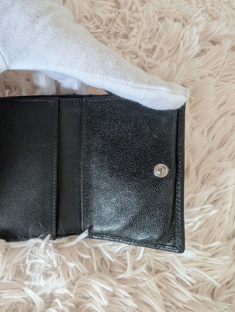 ちっとCHANEL シャネル ボーイシャネル 三つ折り財布 コンパクト