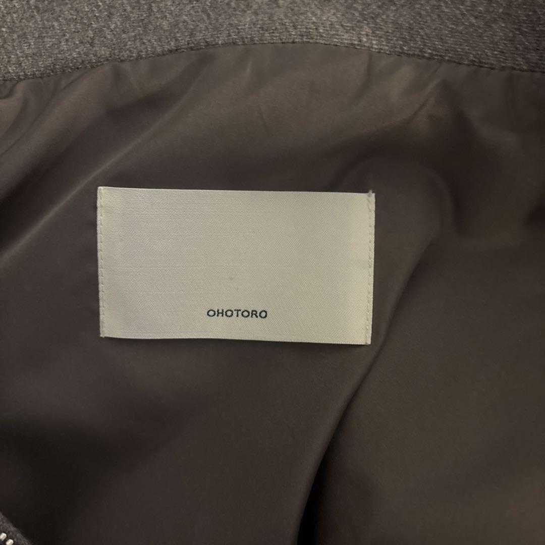 ジャケット・アウター ohotoro Mannish High Neck Blouson